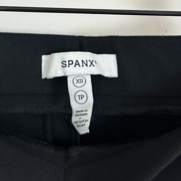SPANX Smooth PerfectFit Ponte Wide Leg Pants in Classic Black Size X-Small - Picture 5 of 11
